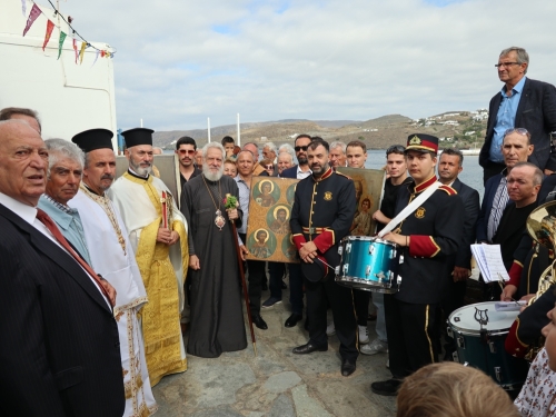 Η εορτή των Αγίων Ακινδύνων τιμήθηκε στον ομώνυμο Ναό, στο Μέριχα της Κύθνου