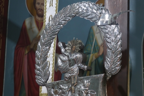 Εσείσθη και άστραψε ο Ιερός Ναός της Αναστάσεως του Σωτήρος, στο Βροντάδο της Σύρου