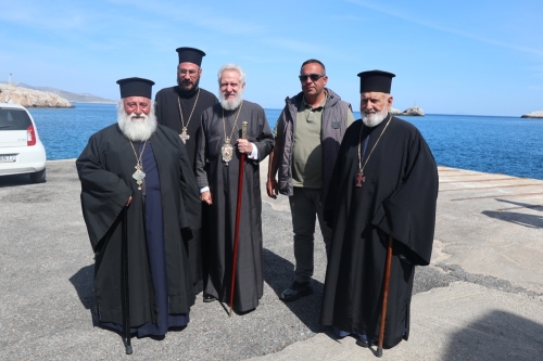 Ποιμαντική Επίσκεψη του Σεβασμιωτάτου κ. Δωρόθεου Β’ στη Φολέγανδρο και τη Σίκινο 