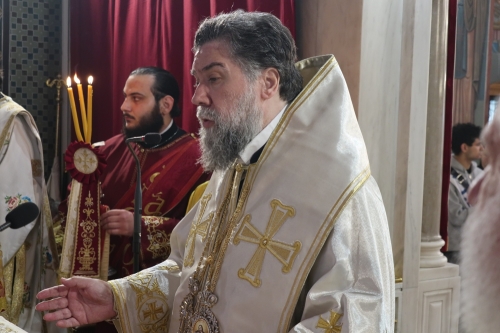 Στις  Σέρρες ο Σεβασμιώτατος κ. Δωρόθεος Β΄ ευχήθηκε στον εορτάζοντα Επιχώριο Μητροπολίτη Σεβασμιώτατο κ. Θεολόγου