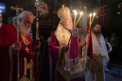Η ιερά μνήμη του Οσιομάρτυρος Αγίου Νικολάου του εν Βουνένοις τιμήθηκε στην ομώνυμη Ιερά Μονή της Άνδρου  