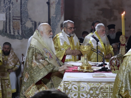 Ο Σεβασμιώτατος κ. Δωρόθεος Β’ στη χειροτονία του Εψηφισμένου Επισκόπου Δομενίκου κ. Αθηναγόρου στη Βέροια 