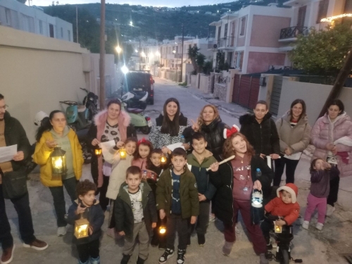 Εόρτιες δραστηριότητες της Κατηχητικής Ομάδας του Ιερού Ναού Ταξιαρχών Ερμουπόλεως