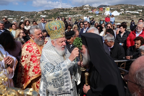 Η Απόδοση του Πάσχα στο Μοναστηριακό Προσκύνημα της Παναγίας Χρυσοπηγής, στη Σίφνο
