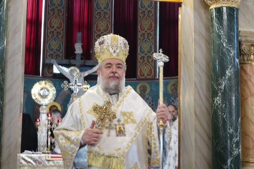 Πολυαρχιερατική Θεία Λειτουργία στη Μεγαλόπολη, επί τη ιερά μνήμη του Αγίου Νικηφόρου και τοις ονοματηρίοις του οικείου Μητροπολίτου