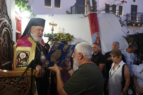 Η εορτή του Αγίου Φανουρίου στα Τρία Πηγάδια Μυκόνου