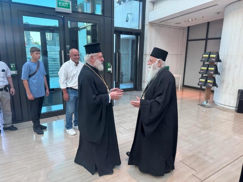 Ο Σεβασμιώτατος  κ. Δωρόθεος Β΄ στην Πνευματική Εκδήλωση 