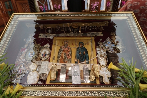 Η ιερά μνήμη των Αγίων Κυπριανού και Ιουστίνης τιμήθηκε και στη Μύκονο 