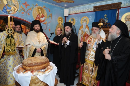 Αρχιερατικός Εσπερινός επί τη αναμνήσει των εγκαινίων  του εντός της Ιεράς Μονής Παναγίας Τουρλιανής διαμορφωθέντος Παρεκκλησίου σύντριων των Οσίων Πατέρων Πορφυρίου, Παϊσίου και Ιακώβου