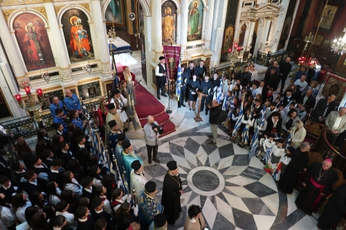 Η Εθνική Επέτειος της 28ης Οκτωβρίου τιμήθηκε αξιοχρέως στην ηλιόλουστη Σύρο 